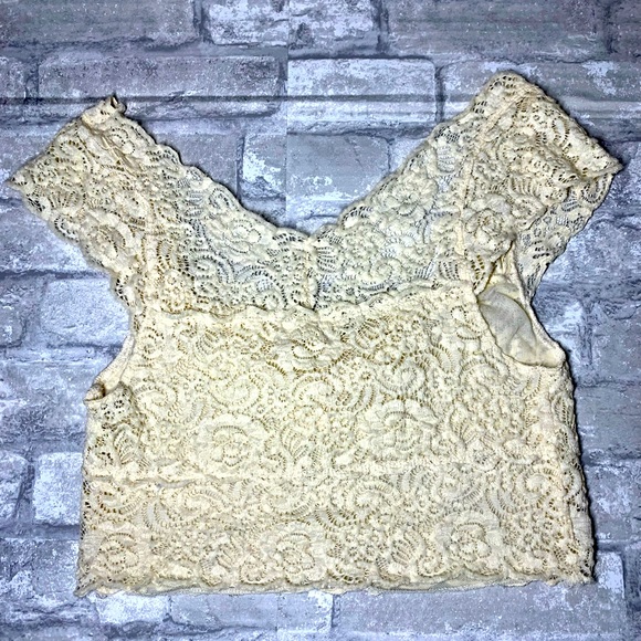 PAPER + TEE: LACE BRALETTE - Picture 4 of 4